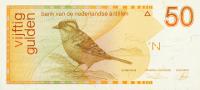p25b from Netherlands Antilles: 50 Gulden from 1990